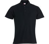 Clique Poloshirt Herren Schwarz XL