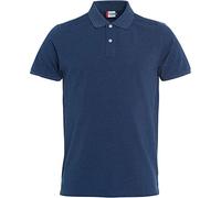 Clique Poloshirt Stretch Premium Polo Herren NEU, Wähle Deine Größe:XXL, Wähle Deine Farbe:blau meliert