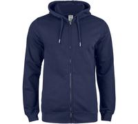 CLIQUE Premium Bio-Baumwoll Kapuzenjacke Herren 580 - dunkelblau L