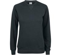 CLIQUE Premium Bio-Baumwoll Roundneck Sweatshirt Damen 99 - schwarz XXL