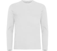 CLIQUE Premium Fashion Langarmshirt Herren 00 - weiß M