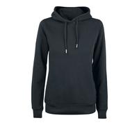 Clique Premium OC Hoody Women - Damen Bio-Hoodie 300 g/m² - Black / XS