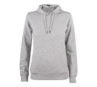 Clique Premium OC Hoody Women - Damen Bio-Hoodie 300 g/m² - Grey Melange / XXL