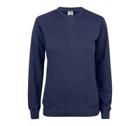 Clique Premium OC Roundneck Women - Damen Bio-Baumwoll-Sweatshirt - Dark Navy / L