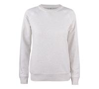 Clique Premium OC Roundneck Women - Damen Bio-Baumwoll-Sweatshirt - Nature Melange / L