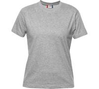 CLIQUE Premium T-Shirt Damen 95 - grau meliert XL