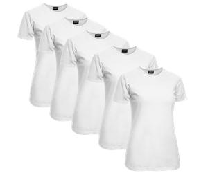 Clique T-shirt Damen 5er-Pack Weiß