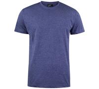 Clique T-Shirt Herren Marineblau Meliert - XL