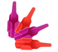 CLISPEED 4 Stück Teiliges Nähfinger Tool aus Kunststoff Anti rutsch Fingerthing Pusher für Präzises Stoffschieben für DIY Handnähen Quilten und Kreuznahtpositionierung Praktische Nähhilfe