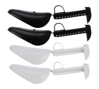 CLISPEED Kunststoff Schuhspanner 2 Paar Verstellbar Schuhdehner für Damen Schuhe Schuhweiter für Freizeit und Arbeitsschuhe