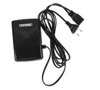 CLISPEED Nähmaschinen Fußpedal Eu stecker mit DREI Runden Pins Vielseitige Fußsteuerung für Heimnähmaschine Robustes Kompaktes Pedal mit Vorwärts Rückwärts Stoppfunktion für Präzise