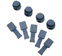 CLISPEED Teiliges Schnürsenkel Verschluss Clips aus Kunststoff Langelebig Schnürsenkel Stopper für Schuhe Sneaker und Turnschuhe Einfach zu Bedienen für Senioren Praktische DIY