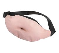 CLISPEED Wiederverwendbare Witzige Gürteltasche für Männer mit 3D Druck Kleine Bauchtasche für Handy und Münzen Outdoor Sport und Alltag