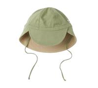 cloby - wendbarer Sonnenhut Olive Green / Sandy Beach 0 - 6 Monate