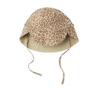 Cloby UV Sonnenhut 18-36 Monate Leopard Brown/ Sandy Beach