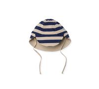 cloby - wendbarer Sonnenhut Navy/Sandy Stripe / Sandy Beach - dunkelblau/beige 18 - 36 Monate