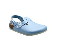 Clog BIRKENSTOCK "Tokio Pro", Jungen, Gr. 39, blau, Obermaterial: 50% Rindsleder Leather cow. 50% Lammleder LEL., Schuhe Clog (49572869-39) blau