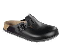 Clog Boston SL Gr.39 schwarz Obermaterial:Leder EN20345 SRA BIRKENSTOCK