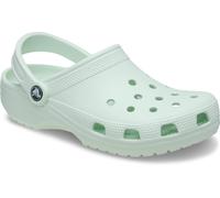 Clog CROCS "Classic Clog", Damen, Gr. 37, grün (türkis, mint tint), Croslite™, Schuhe Clog, Sommerschuh, Schlappen, Hausschuh passt zu Jibbitz (94357142-37) türkis, mint tint