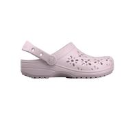 Crocs Unisex Kinder Classic Floral Cut Out Clog K Clog, Pink Milk, 36/37 EU
