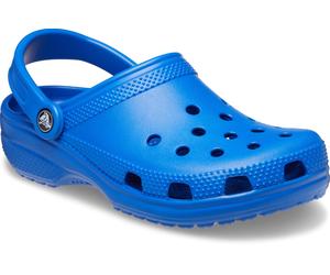 Clog CROCS "Classic", Gr. 38, blau (royalblau), Croslite™, Schuhe Clog, Sommerschuh, Gartenschuh, Poolslides, mit typischem Logo, Topseller (36545151-38) royalblau