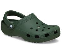 Clog CROCS "Classic", Herren, Gr. 43, dunkelgrün, field grün, Croslite™, Schuhe Clog, Sommerschuh, Gartenschuh, Poolslides, mit typischem Logo (16943212-43) dunkelgrün, field grün