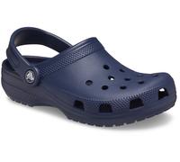 Clog CROCS "Classic K", Jungen, Gr. 30, blau (navy), Croslite™, unifarben, Schuhe Clog, Sommerschuh, Hausschuh, Badeschuh mit schwenkbarem Fersenriemchen (32697209-30) navy