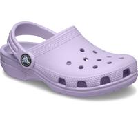Clog CROCS "Classic K", Jungen, Gr. 30, lila (lavendel), Croslite™, unifarben, Schuhe Clog, Sommerschuh, Hausschuh, Badeschuh mit schwenkbarem Fersenriemchen (24889553-30) lavendel