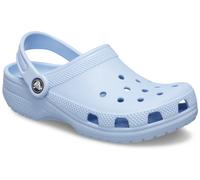 Clog CROCS "Classic K", Kinder, Gr. 37, blau (hellblau), Croslite™, unifarben, Schuhe Clog, Sommerschuh, Hausschuh, Badeschuh mit schwenkbarem Fersenriemchen (19628762-37) hellblau