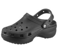 Crocs Damen Clogs Classic Platform Schwarz Größe 37
