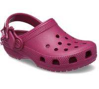 Clog CROCS "Classic Star Buckle Clog K", Mädchen, Gr. 38, Croslite™, royal pink, Schuhe Clog, Schlupfschuh, Hausschuh mit leicht genoppter Innensohle (76080606-38) royal pink