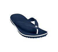 Clog CROCS "Crocband Flip", Damen, Gr. 39, blau (navy), Obermaterial: 50% Polyester PES. 50% Sonstiges Material (Ananasfaser) AM_PF ., Schuhe Clog (94600564-39) navy