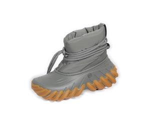 Clog CROCS "Echo Boot", Damen, Gr. 37, grün (oliv), Obermaterial: 100% Nylon NY., Schuhe Clog (43764832-37) oliv