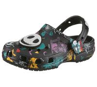 Clog CROCS "The Nightmare Before Christmas Jack and Sally Classic Clog", Mädchen, Gr. 32, multi, Croslite™, kontrastfarbene Details, Schuhe Clog, Hausschuh mit zwei übergroßen Jibbitz™-Ansteckern (430