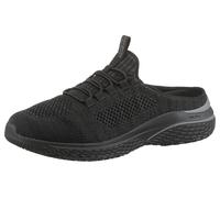 Clog DOCKERS BY GERLI, Herren, Gr. 48, schwarz, Textil, meliert, sportlich, Schuhe, Sabot, Sandale, Sommerschuh mit Wechselfußbett (47115853-48) schwarz