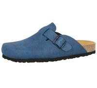 Clog Herren Schnallen blau LICO Bioline Clog - Blau / 36