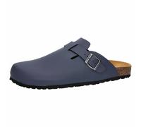 Clog Herren Schnallen blau LICO Bioline Clog SoftBlau / 43