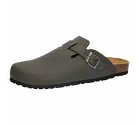 Clog Herren Schnallen grün LICO Bioline Clog Soft - Grün / 43