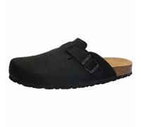Clog Herren Schnallen schwarz LICO Bioline Clog Nature - Schwarz / 40