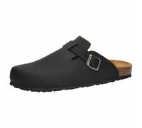 Clog LICO "Pantolette Bioline Clog Soft", Herren, Gr. 44, schwarz, Synthetik, Schuhe (45169518-44) schwarz