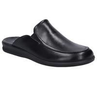 Josef Seibel Herren Pantoffeln Belfort 20, Männer Hausschuhe,Weite G (Normal),schluepfschuhe,Slides,Slip-ons,Puschen,schwarz,40 EU