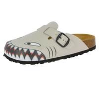 Clog LICO "Clog Bioline Clog Kids", Mädchen, Gr. 31, grau, Synthetik, Schuhe Clog (062087-31) grau