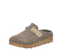 Clog RIEKER, Damen, Gr. 41, beige, Textil, Schuhe Clog, Sabot, Hausschuh, Casual-Clog, Plateausohle, zum Schlupfen (67919837-41)