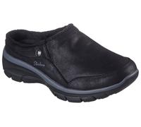 Clog SKECHERS "EASY GOING-LATTE 2", Damen, Gr. 39, schwarz, Lederimitat, Basic, Schuhe Clog, Pantoffel, Slipper, Hausschuh mit Warmfutter (17623854-39) schwarz