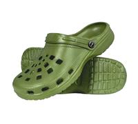 Clogs mit Fersenriemen grün 38