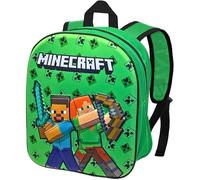 Clondo 3D Kindergartenrucksack für Kinder, Freizeitrucksack Kinder und Mädchen, Kindergarten, 31 cm, Reise, Geschenk, Minecraft, 31, Klassisch