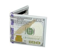 Close Up Dollarschein Geldbeutel Kunstleder