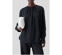 Closed Gathered Top Shirts & Blouses Black Größe: XS | Blusen Outlet | Damen | Schwarz