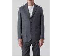 Closed Relaxed Blazer Jackets & Coats Dark Grey Melange Größe: 48 | Blazer Outlet | Herren | Grau