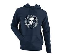 clothinx Ich Liebe es wenn EIN Plan funktioniert Herren Kapuzen-Pullover Navy Gr. M